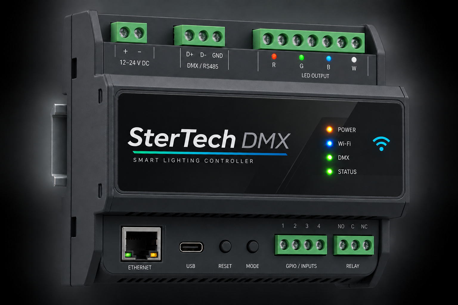 SterTech DMX - sterownik oświetlenia DMX512